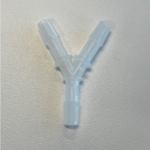 Fitting, WYE, Barbed, PP, 1/4''