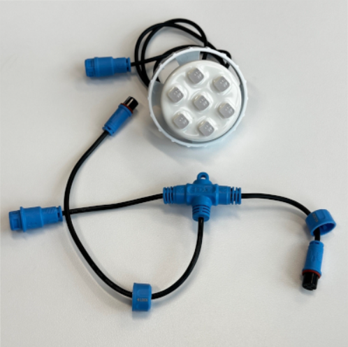 Light, LED, E+4W, L7 pol Slave, LED