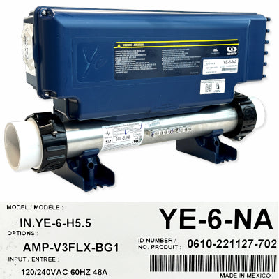 Control Box, IN.YE-6, 5.5KW, Swim