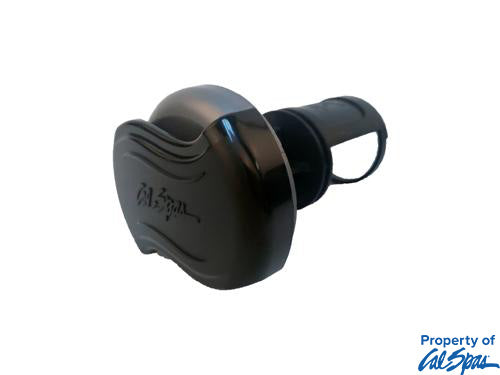 Cap/Black Swoosh Handle Diverter Valve 2" W/ O-Ring