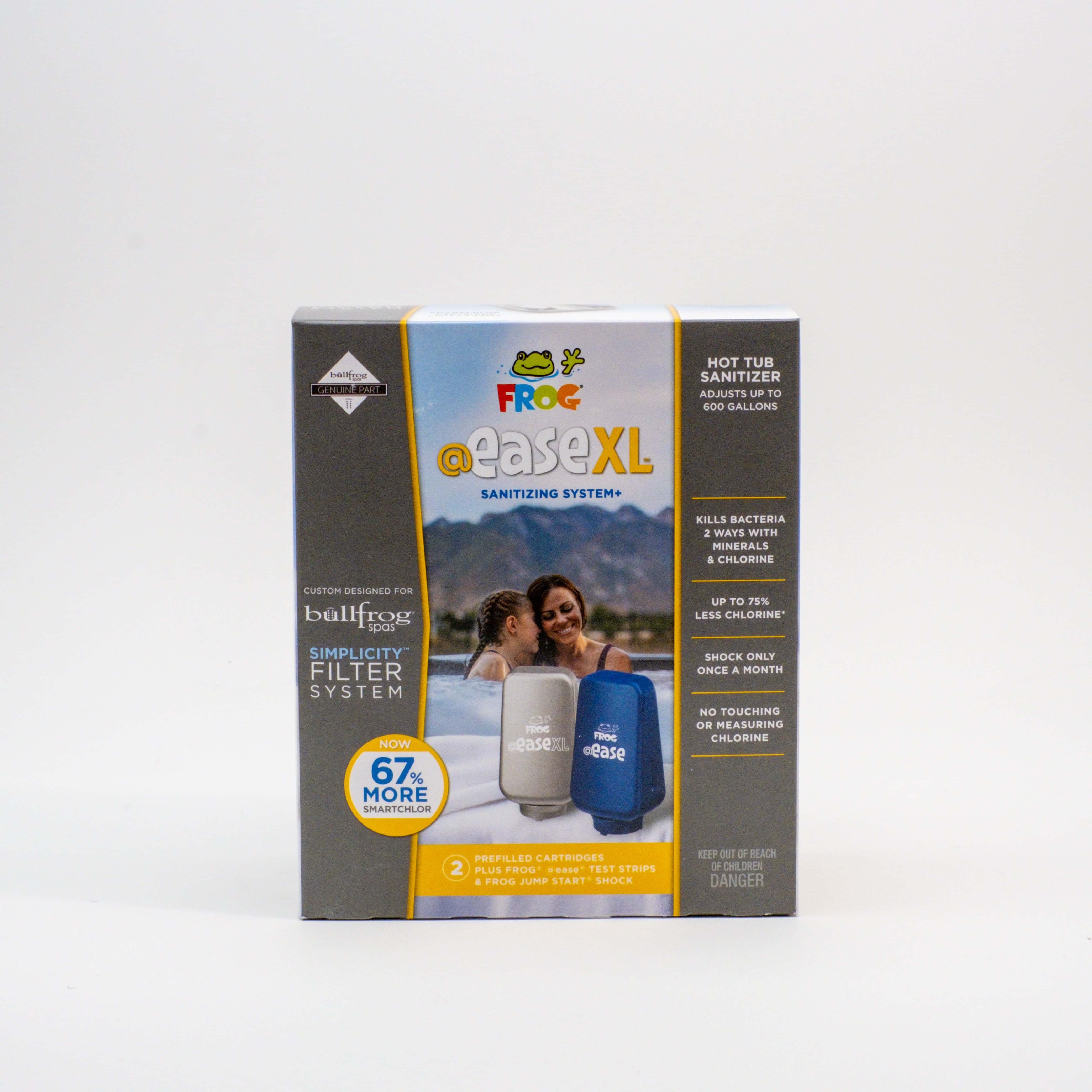 XL Simplicity @ease Mineral(Blue) & Smart Chlor(Silver)