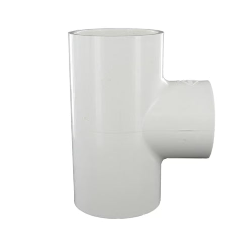 Reducing Tee, 2 x 2 x 1-1/2 Socket White PVC Schedule 40
