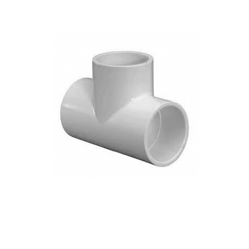 Sch. 40 PVC Tee 1 in. Slip