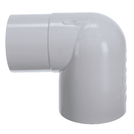 Spears Sch. 40 PVC 90 Degree Street Elbow 1-1/2" Spigot x Slip