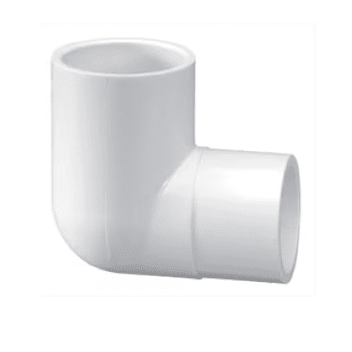 Sch. 40 PVC Street Elbow 1 in. Spigot x Slip