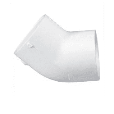 Sch. 40 PVC 45 Degree Elbow 1 in. Slip