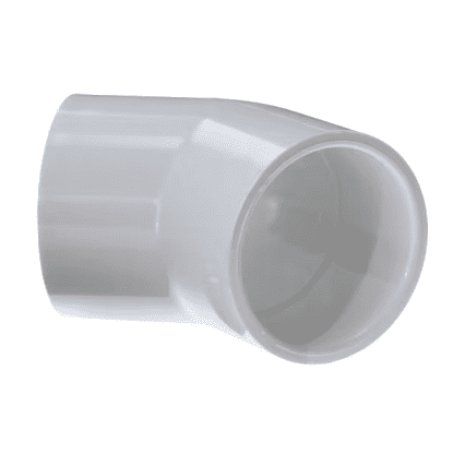 Sch. 40 PVC 45 Degree Elbow 1-1/2 in. Slip