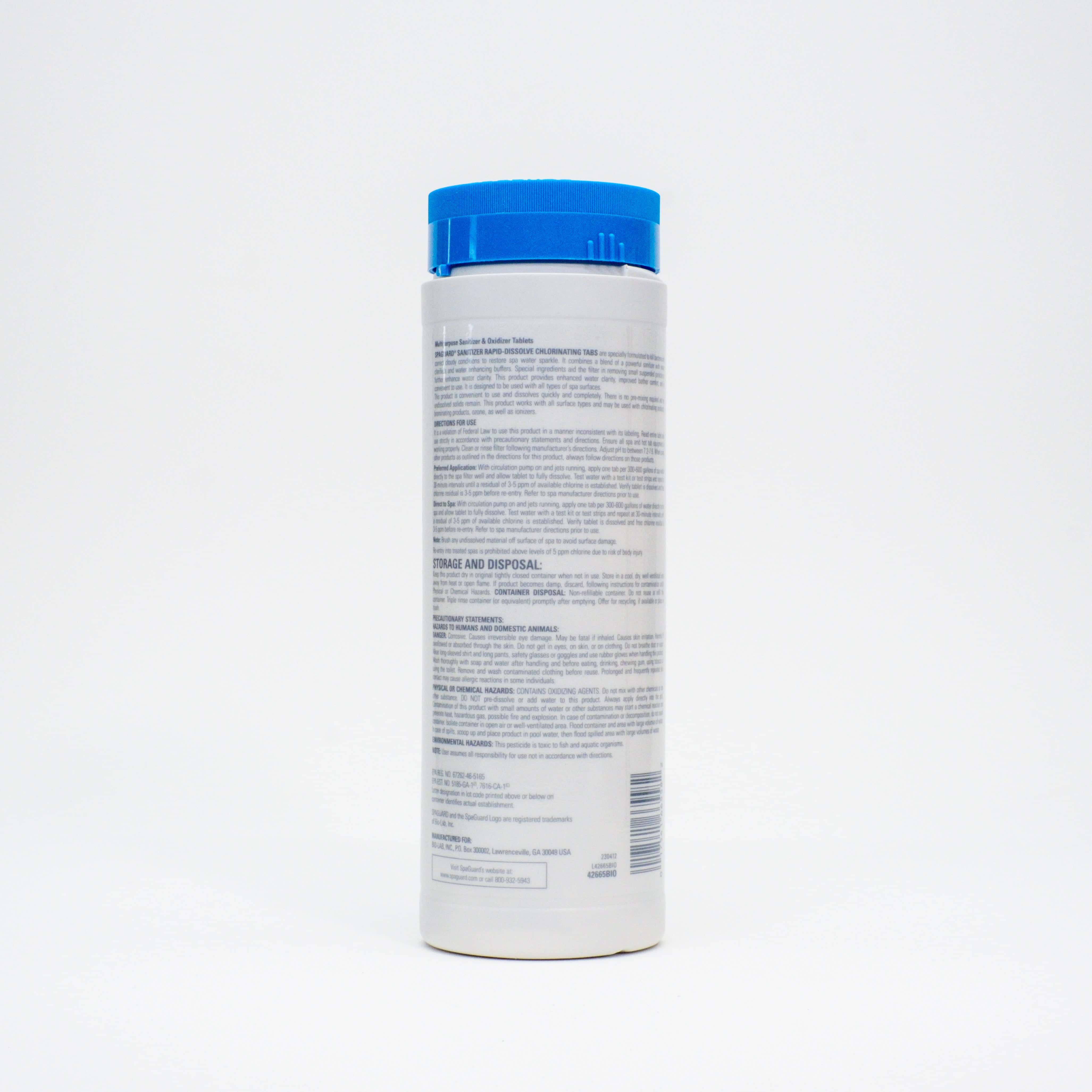 SpaGuard Rapid Dissolve Chlorinating Tablets for Spas and Swim Spas