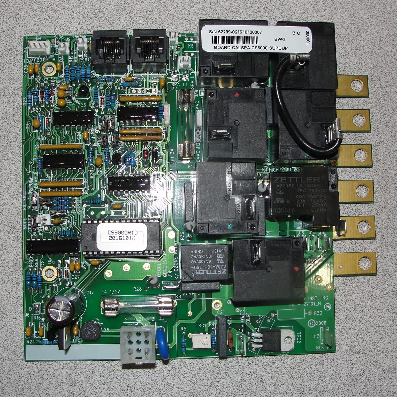 Circuit Board- CS5000 Cal Spa