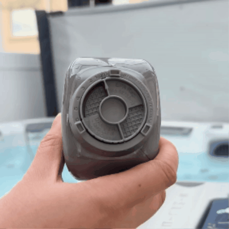 Silver SmartChlor cartridge dial settings by spa model