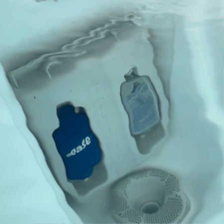 Locating the cartridge holder on a Bullfrog Spa