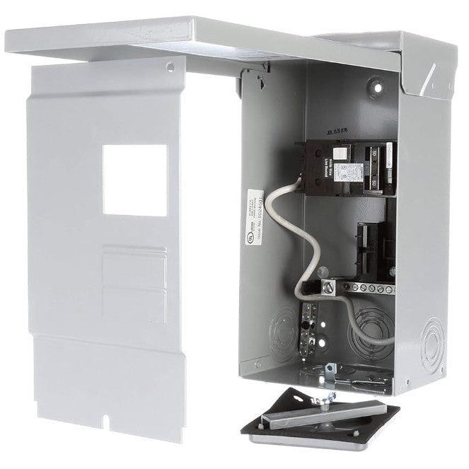 Siemens W0408L1125SPA50 125 Amp 4-Space 8-Circuit Main Lug Outdoor Spa Panel with 50 Amp GFCI