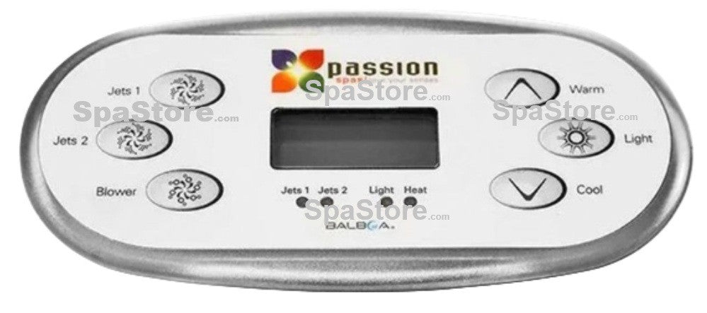 Overlay, Passion Spas 6 Button