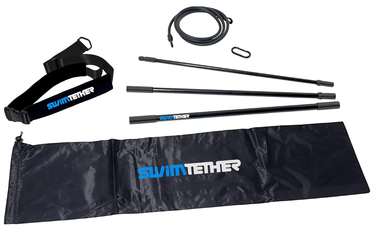Swim Tether 3 belt with pole
