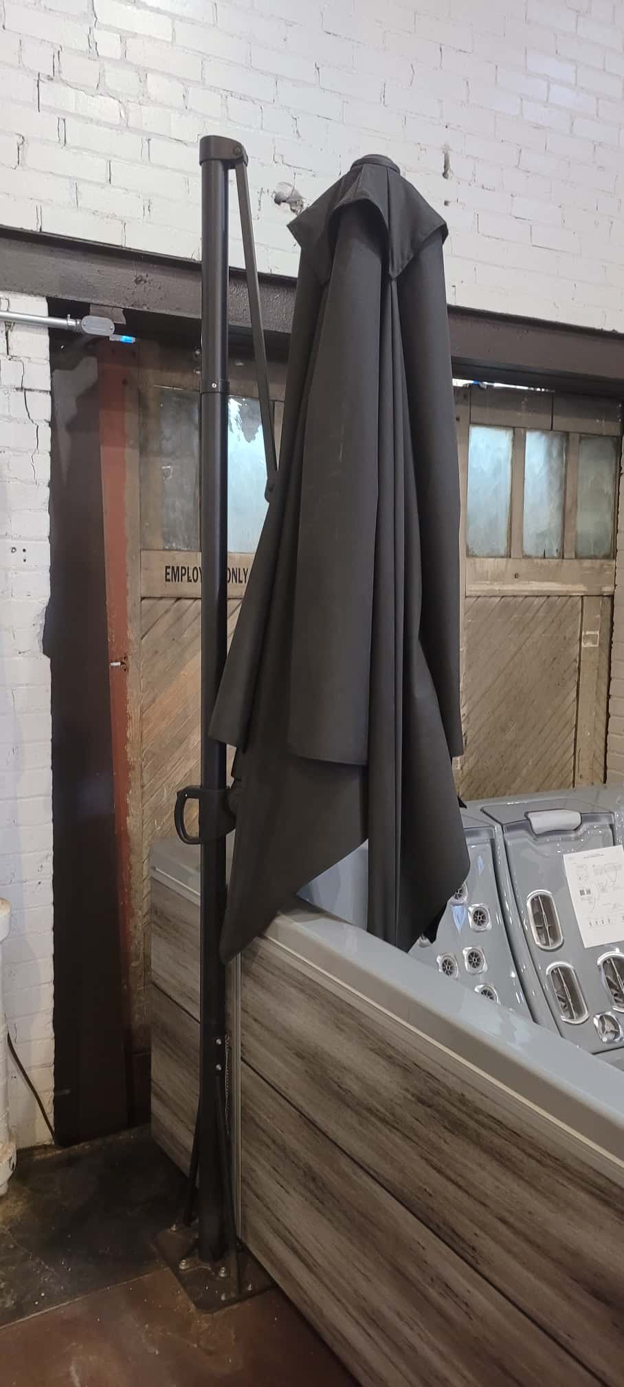 Cantilever Sunbrella Spa Umbrella - Black
