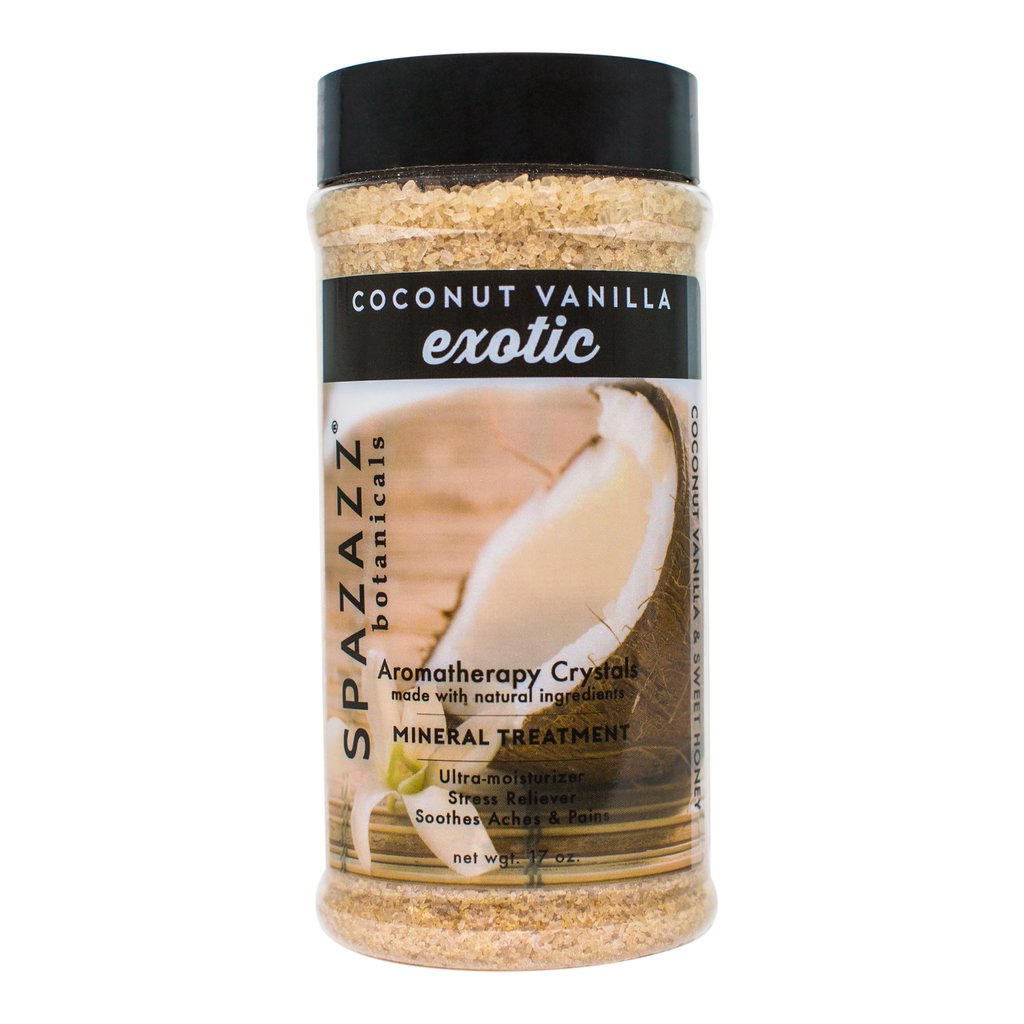 SpaZazz Botanicals: Coconut Vanilla - Exotic