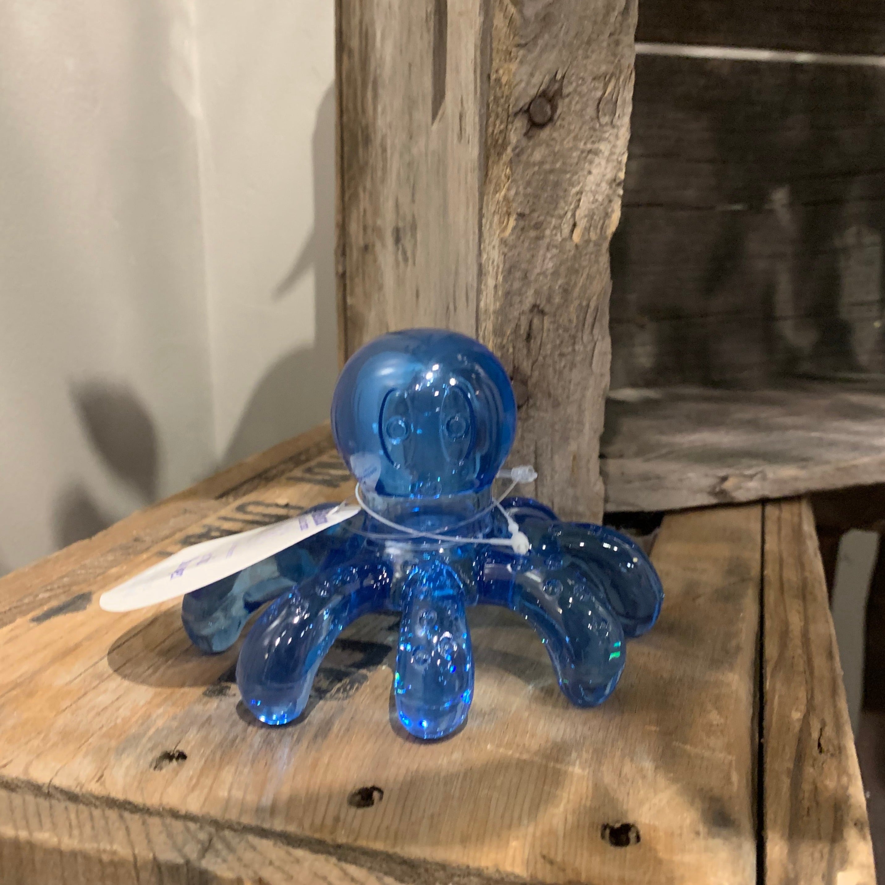 InSPAration Acrylic Massager - Blue Octopus