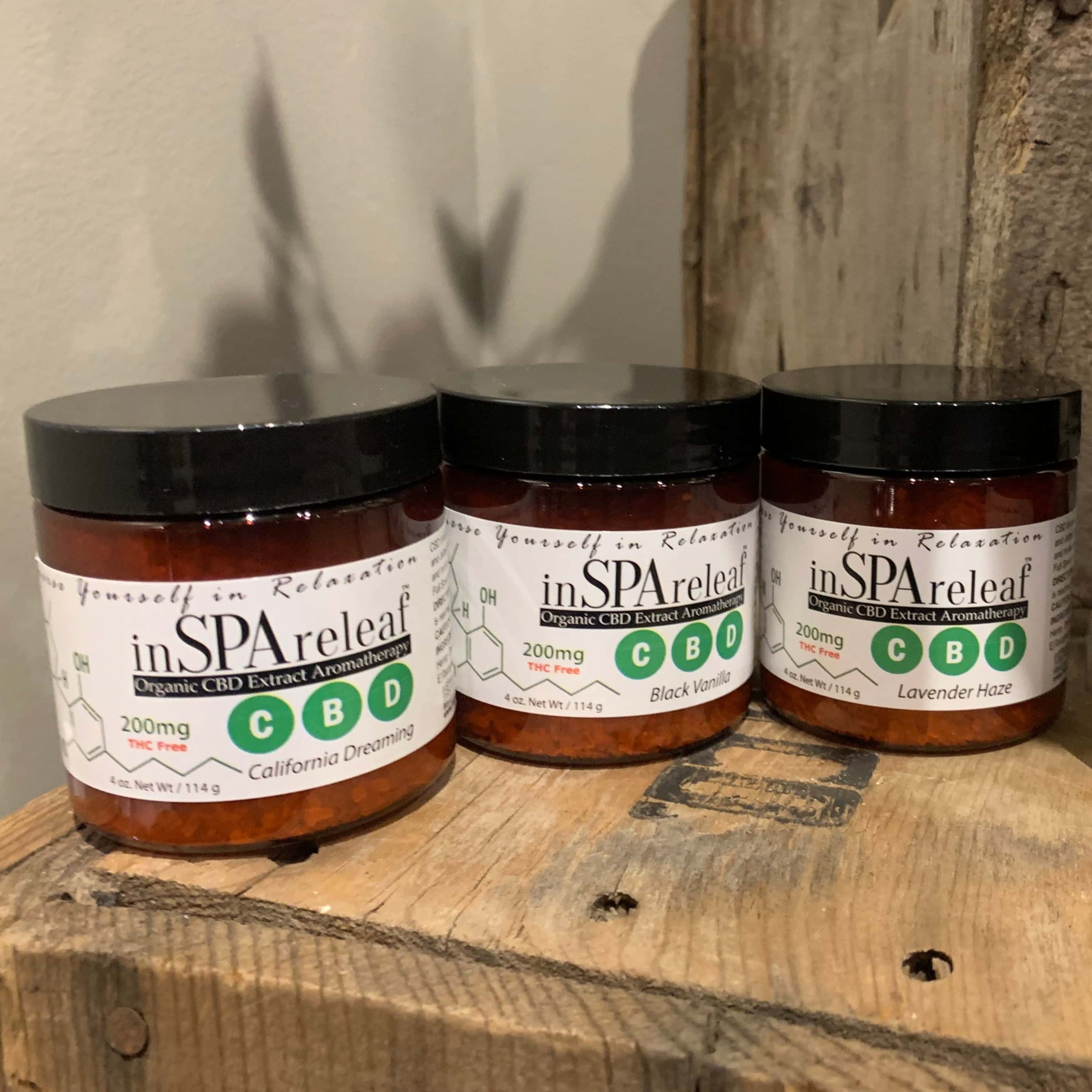 InaSPAleaf CBD Aromatherapy Crystals - California Dreaming