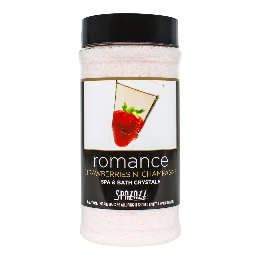 SpaZazz Spa Crystals: Romance - Strawberries N’ Champagne