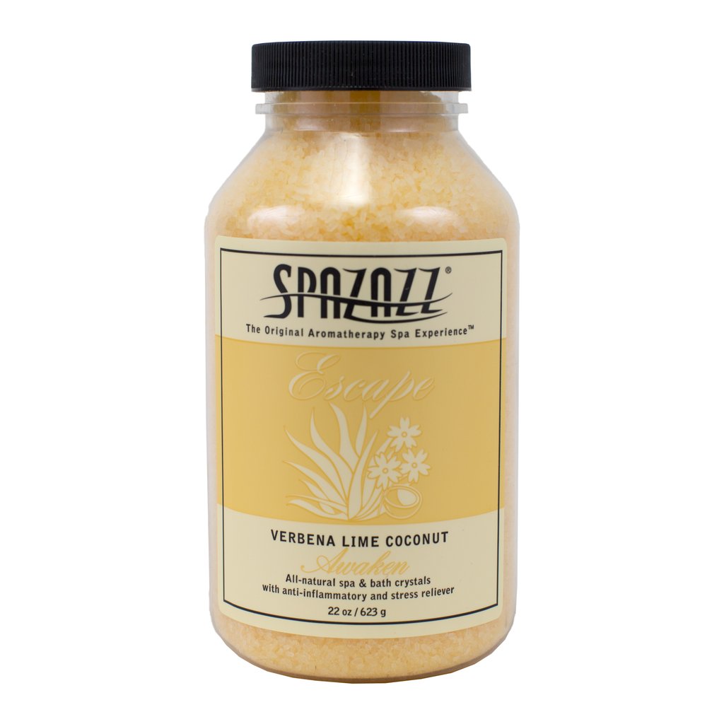 SpaZazz Spa Escape Crystals: Verbena Lime Coconut