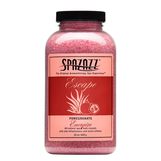 SpaZazz Spa Escape Crystals: Pomegranate